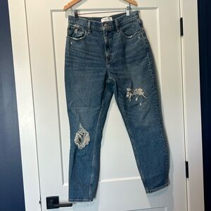 Abercrombie & Fitch The Mom High Rise